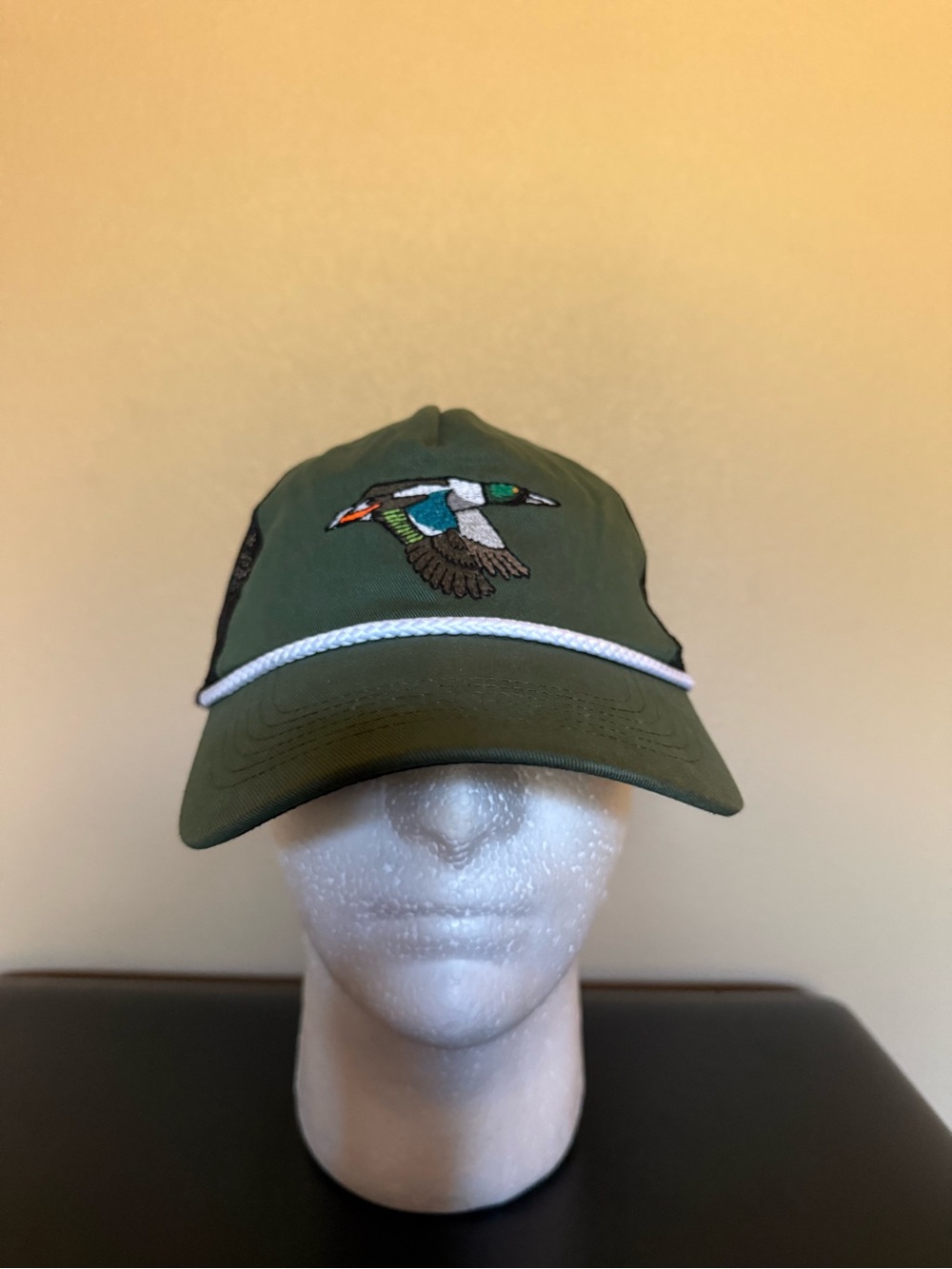 Drake Embroidered Duck Cap with Rope Accent